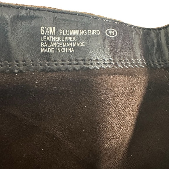 Womens Aerosoles Plumming Bird Fringe Wedge Ankle
Boots - Dark Tan Suede size6.5 - Picture 15 of 15